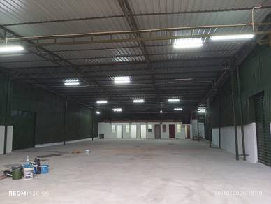 Big Warehouse/Factory, 54x134sft Kajang, No CCC/CF