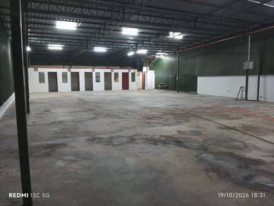 Big Warehouse/Factory, 54x134sft Kajang, No CCC/CF