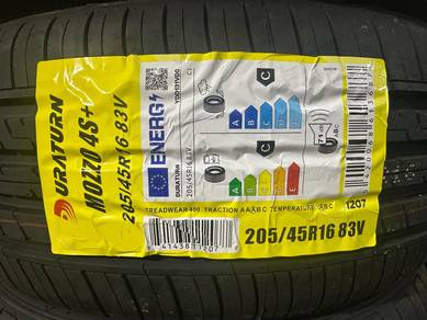 205/45/16 Duraturn Mozzo 4S+ Tyre 2026 Tayar