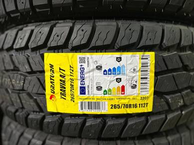 265/70/16 Duraturn Travia AT Tyre 2026 Tayar
