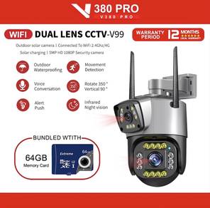 CCTV Dual Lens With Memory Card