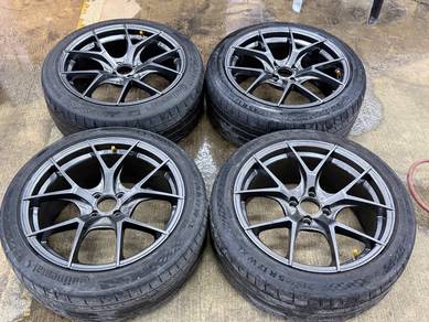 Sport Rim 17 Second BBS CIR Siap Tayar Second Siap