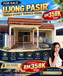 1-storey-Terraced-House-for-sale-Ujong-Pasir-Melaka