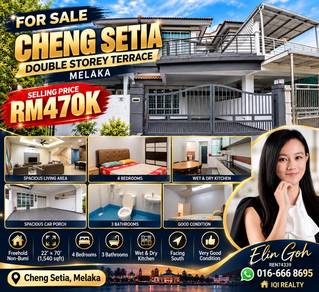 2-storey-Terraced-House-for-sale-Cheng-Melaka