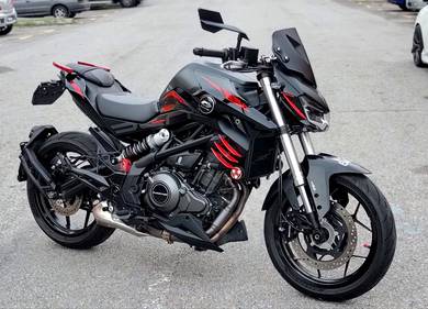 QJMotor SRK 250 Black Raven ABS 2025 full jajan