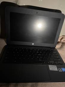 laptop hp chrome