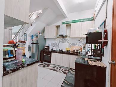 Upgraded | 4 bilik| Endlot Jalan Jati Sri Damansara Teres 1.5 tingkat