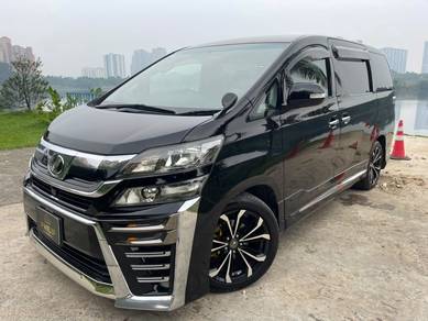 2009 TOYOTA VELLFIRE 2.4 Z PLATINUM (A) Can Loan!!
