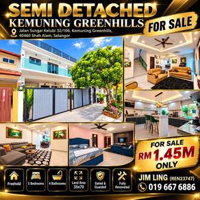 Semi-Detached-House-for-sale-Kota-Kemuning-Selangor