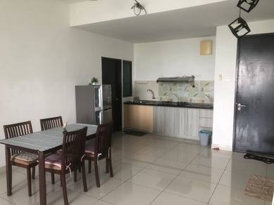 Semenyih  Kiara Plaza  3 Rooms 2 Bathrooms Partially Furnished