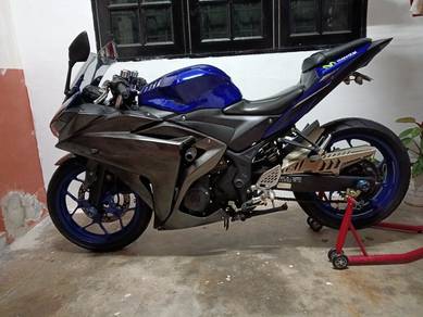 Yamaha R25 V1 2017 Blue | Mileage 55K | R1M Cover 