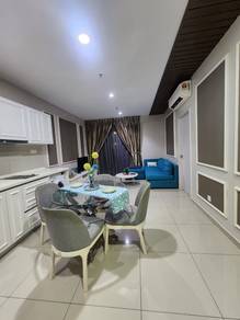 Rent: Fully Furnished Corner Unit at Parisien Tower, i-City, Shah Alam