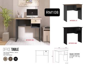 Meja Belajar Size 3&4 Kaki 