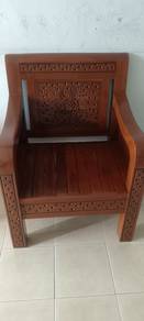 sofa kayu tanpa tilam