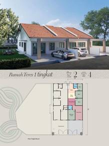 New 1&2 Sty house, cheaper price,👍 promotion,👍location,5 room design