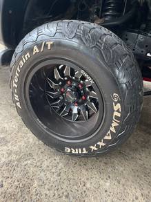 rim 16 sekali tayar AT 4x4 untuk dijual
