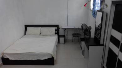 Fully furnished master room with private bathroom 