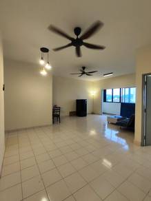 Apartment with new kitchen cabinet at Desa Saujana for rent: