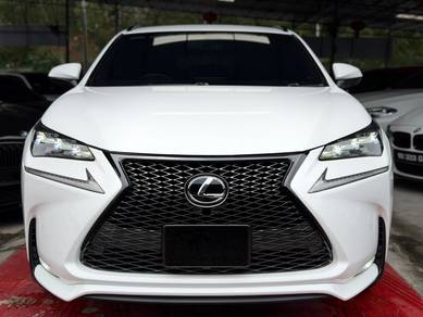 NEW STOCK, LEXUS NX200 F-SPORT F/LEATHER SEAT BKiT