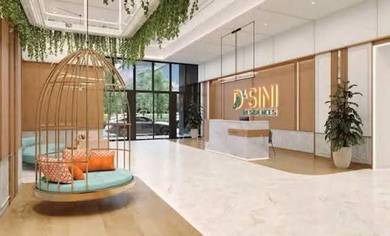 D'Sini Residence Studio Fully Furnished Dual Key Unit Setia Alam Rent