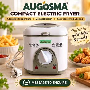 AUGOSMA 🍟 COMPACT 1 Liter ELECTRIC FRYER 🍗