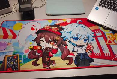 Genshin Impact x Pizza Hut official mousepad
