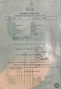tanah pertanian untuk di jual di Sg Setir Jeli kelantan