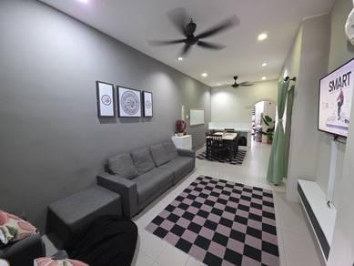 Teres setingkat, Open Facing renovated Desa Aman Padang Serai