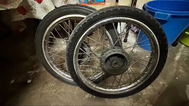 Rim 17 Ex5 siap tayar siap cover