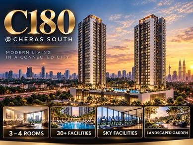 5 Mins to Cheras Aeon Mall! Freehold Condo, Low Density, 2 Carparks