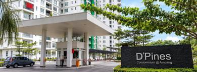 Exclusive D’Pines @ Ampang for Rent Walking Distance to Cempaka LRT