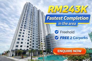 【 Subang 2 Town 】Monthly 1100 | Free 2 Carpark | Walk to Mall & Shop