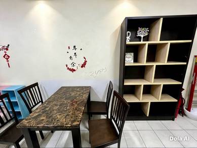 Fully Furnish Angkasa Apartment Jln Tuaran for Rent 3B2R with car park