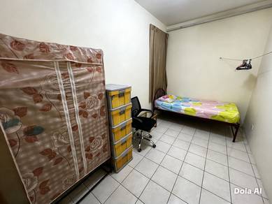 Fully Furnish Angkasa Apartment Jln Tuaran for Rent 3B2R with car park