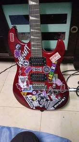 set gitar, amplifier Dan pedal 
