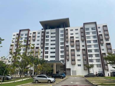 939sqft, TERMURAH Full Loan Seri Mutiara Apartment, Setia Alam-2 Cars