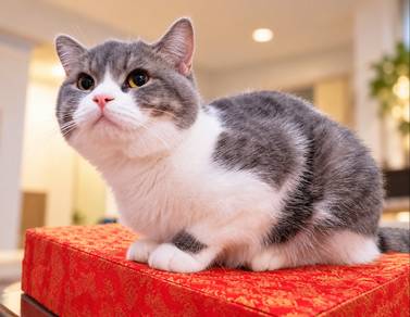 Chubby Premium Breed Bi colour Male BSH 1.8 years 