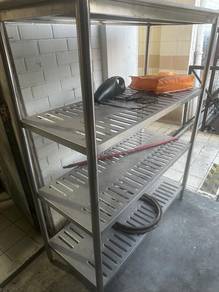 stainless steel shelves