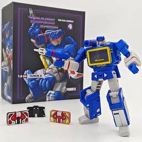 Pocket Toys PT04 G1 Transformer Soundwave Blue +3