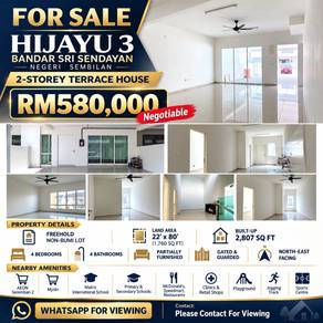 Terraced-House-for-sale-Bandar-Sri-Sendayan-Negeri-Sembilan