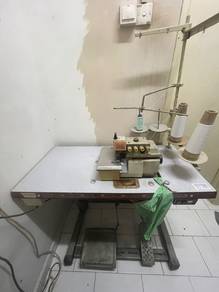 Siruba heavy duty industrial overlock machine