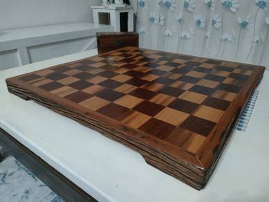 Chess Wood Solid (Pre Order)