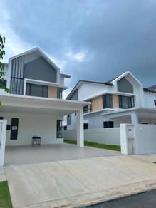 cluster semi d,0%,freehold,near highway,nilai,facing golf view
