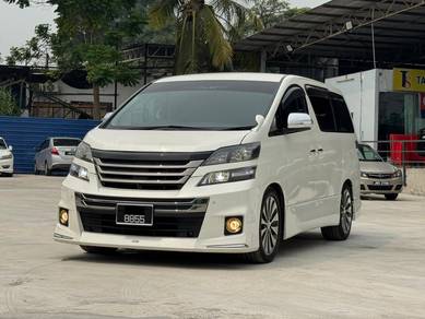 2010 Toyota VELLFIRE 2.4 Z PLATINUM GOLDEN EYES