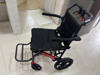 Hospiguard Aluminium Travel Wheelchair