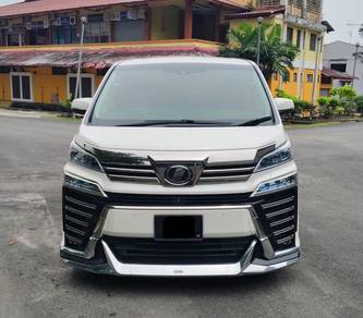 Toyota vellfire 2.5 ZG JBL 2018/reg2019