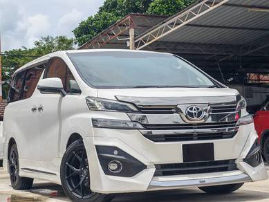 2016 Toyota VELLFIRE 2.5 ZG BLACK EDITION