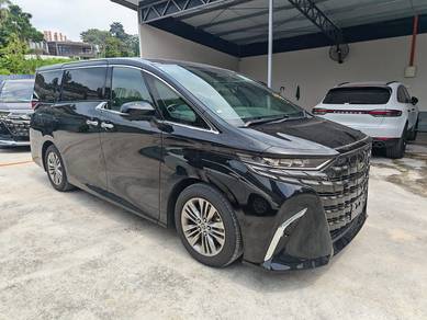 2024 Toyota ALPHARD 2.5 Z/ MOONROOF / ROOF MONITOR