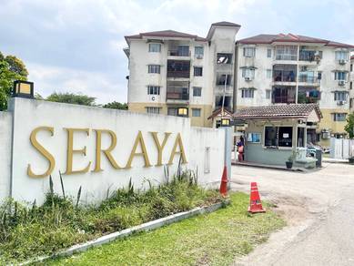 GROUND FLOOR‼️ - Apartment Seraya,  Taman Kajang Utama, Kajang