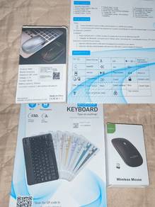 Keyboard,Mouse,Adapter Dan Charger
